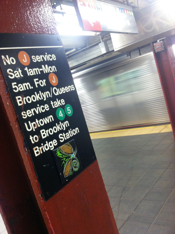Birdy No. 10 Tile in NYC